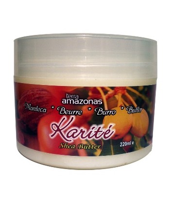 MANTECA DE KARITE PURA 220 ML INKANATURA