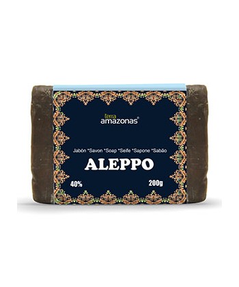 JABON DE ALEPO 40% ACEITE ESENCIAL DE LAUREL 200 G