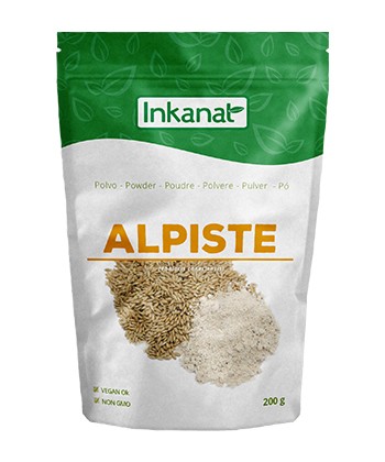 ALPISTE EN POLVO 200 GR BOLSA INKANATURA