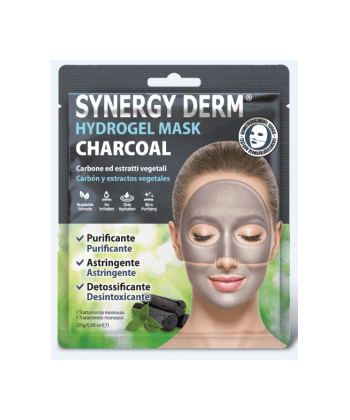 MASCARILLA SYNERGY DERM HIDROGEL CARBON