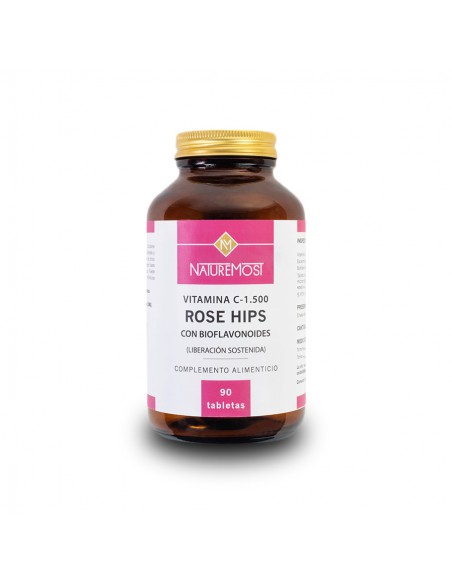 VITAMINA C ROSE HIPS 1500 MG (L.SOST)  NATUREMOST