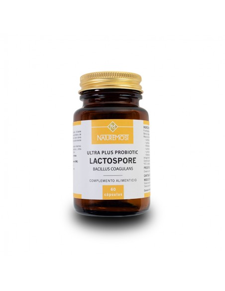 ULTRA PLUS PROBIOTIC LACTOSPORE 60 CAP NATUREMOST
