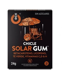 WUG  CHICLE SOLAR  10 UNIDADES