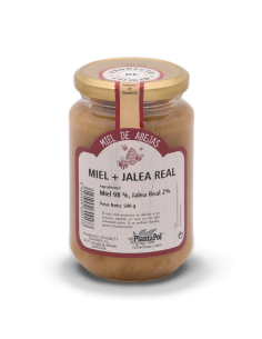 MIEL NATURAL CON JALEA REAL 500 GR PLANTAPOL