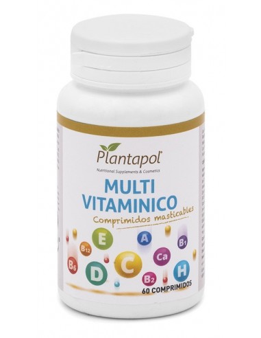 MULTIVITAMINICO MASTIC  60 X 100 MG PLANTAPOL