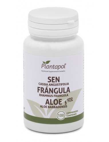 SEN-FRÁNGULA-INULINA-ALOE 100 COMP. PLANTAPOL