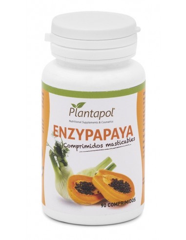 ENZYPAPAYA  90X610 MG MASTICABLES PLANTAPOL