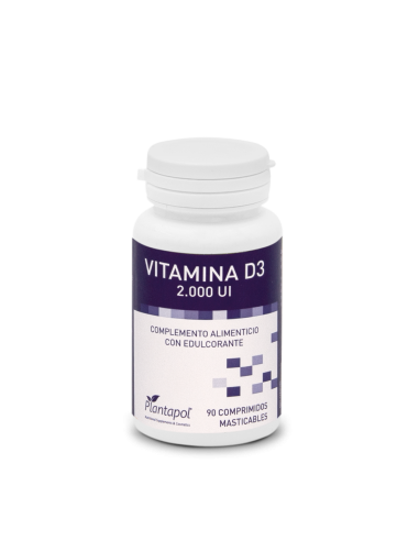 VITAMINA D3 MASTICABLE 150 COMPRIMIDOS 160 MG PLANTAPOL