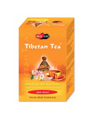 TE TIBETANO SABOR NATURAL 90 SOBRES