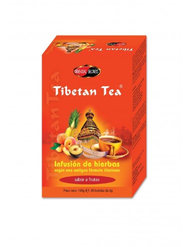 TE TIBETANO SABOR FRUTAS 90 SOBRES