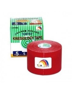 KINESIOLOGY TAPE ROJO 5CMX5M TEMTEX