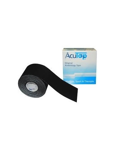 ACUTOP KINESIO 5CMX5M NEGRO CLASSIC