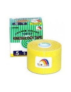 KINESIOLOGY TAPE AMARILLO 5CMX5M TEMTEX