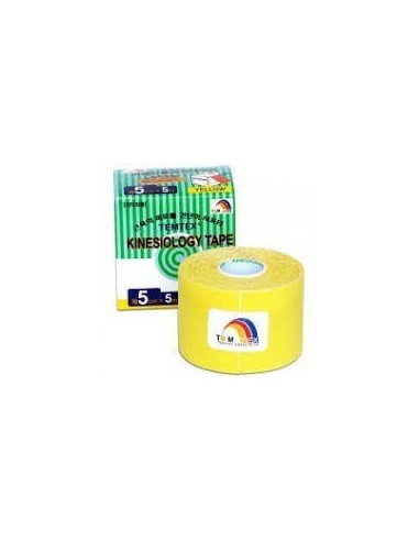 KINESIOLOGY TAPE AMARILLO 5CMX5M TEMTEX