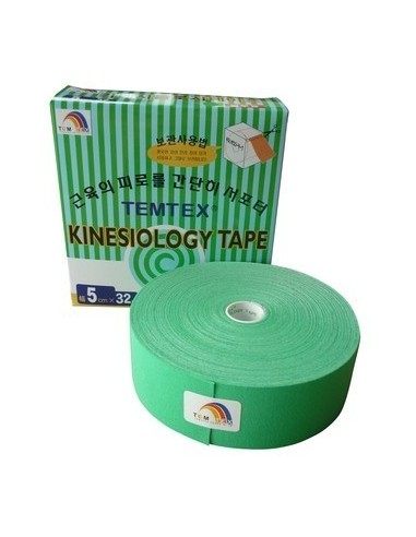 KINESIOLOGY TAPE VERDE 5CMX32M TEMTEX