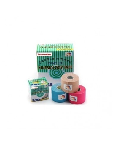 KINESIOTAPE 5 X 5 TURMALINE VERDE TEMTEX