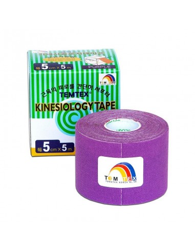 KINESIOLOGY TAPE MORADO 5CMX5M TEMTEX