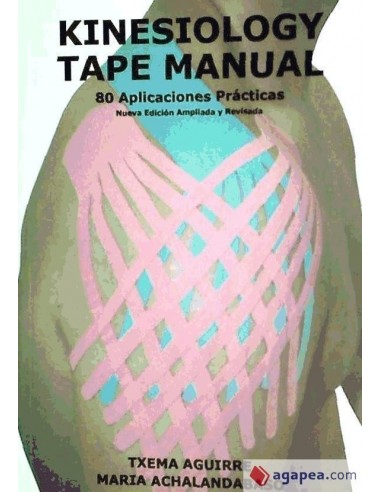 LIBRO KINESIOLOGY TAPE MANUAL 80 APLICACIONES PRA