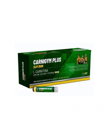 CARNIGYM PLUS SLM 3500 20 VIAL PLANTAPOL VIVE ON!