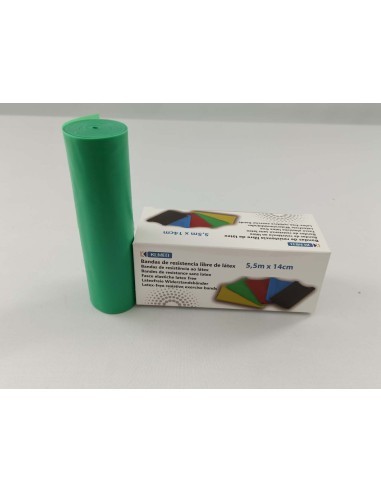 BANDA ELASTICA LIBRE DE LATEX GREEN...