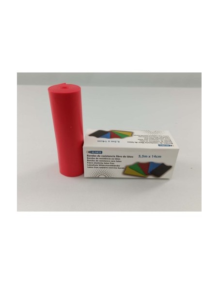 BANDA ELASTICA LIBRE DE LATEX RED 5,5MX14 CM