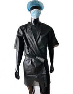 KIMONO DESECHABLE NEGRO...