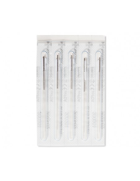 AGUJA NONDOLENS MANGO ACERO CON GUIA EPI TEFLONADO 100 UNI