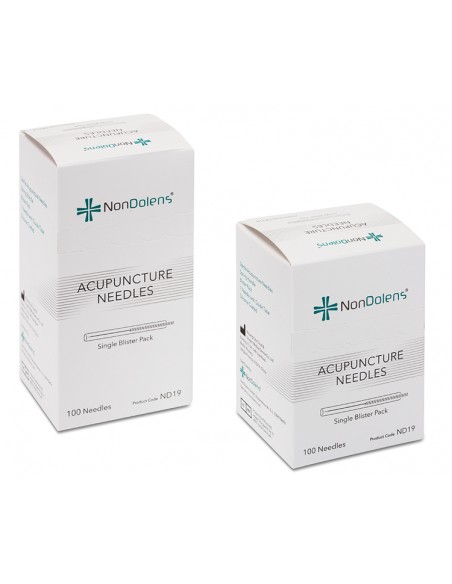 AGUJA NONDOLENS MANGO ACERO CON GUIA EPI TEFLONADO 100 UNI