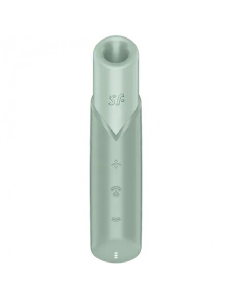 SATISFYER NAUGHTY KISS ESTIM. POR ONDAS VERDE AGUA
