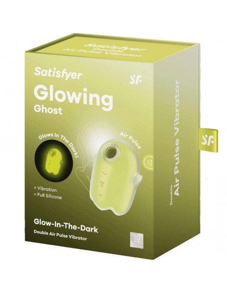 SATISFYER GLOWING GHOST AIR PULSE&VIBRADOR AMARILLO