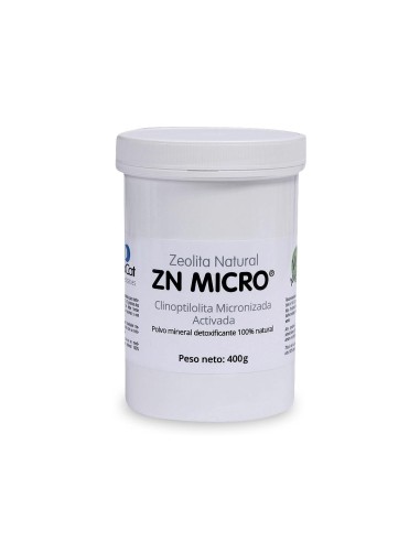 ZEOLITA NATURAL MICRO M50  400 GRS