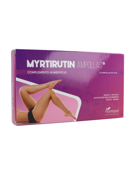 MYRTIRUTIN 20 AMPOLLAS 10 ML PLANTAPOL