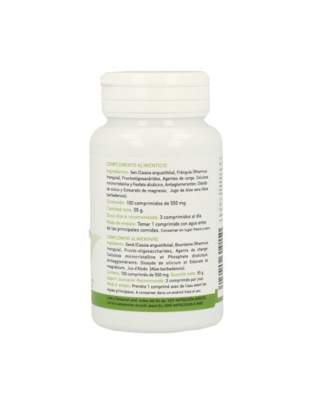 SEN-FRÁNGULA-INULINA-ALOE 100 COMP. PLANTAPOL