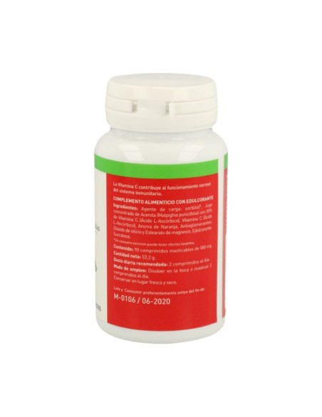 ACEROLA MASTICABLE  90X580 MG PLANTAPOL