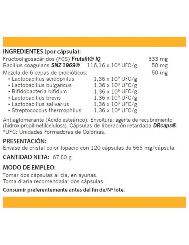 ULTRA PLUS PROBIOTIC LACTOSPORE 60... ULTRA PLUS PROBIOTIC LACTOSPORE 60...