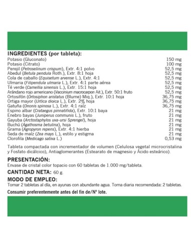 DEPURDREN 60 TABLETAS NATUREMOST