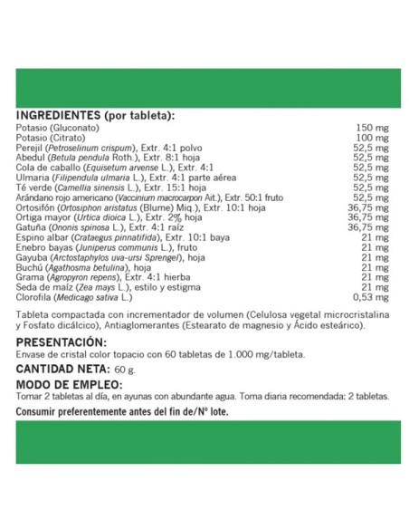 DEPURDREN 60 TABLETAS NATUREMOST