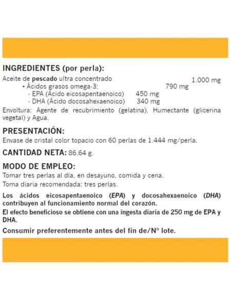 ULTRA MEGA MARINE MAX 60 PERLAS NATUREMOST