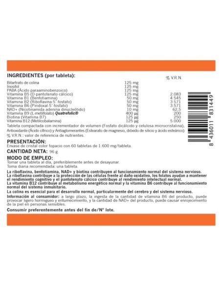 METHYL  HI-B  COMPLEX 60 TAB NATUREMOST