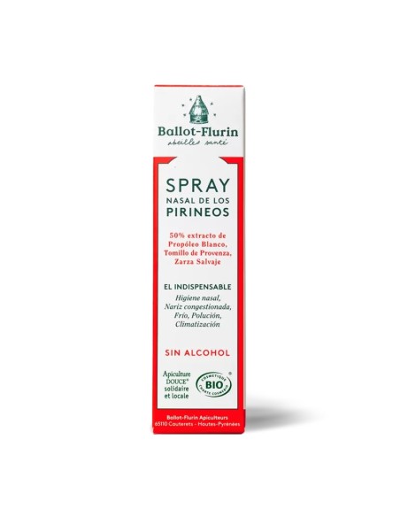 SPRAY NASAL DE LOS PIRINEOS SIN ALCOHOL 15 ML BALLOT