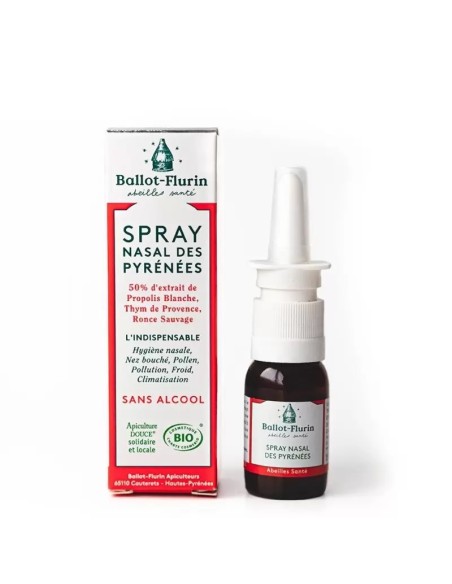 SPRAY NASAL DE LOS PIRINEOS SIN ALCOHOL 15 ML BALLOT