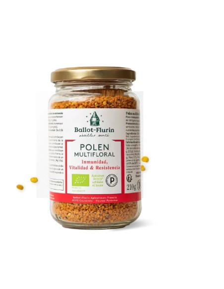 POLEN MULTIFLORAL DINAMIZADO 210 G BALLOT