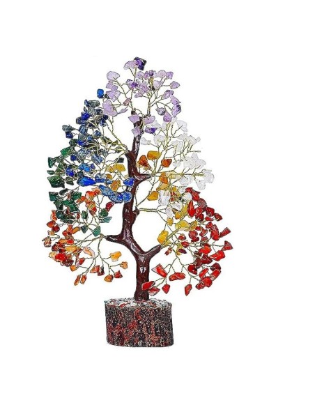 ARBOL DE 300 PIEDRAS SEMI  7 CHAKRAS INKANATURA