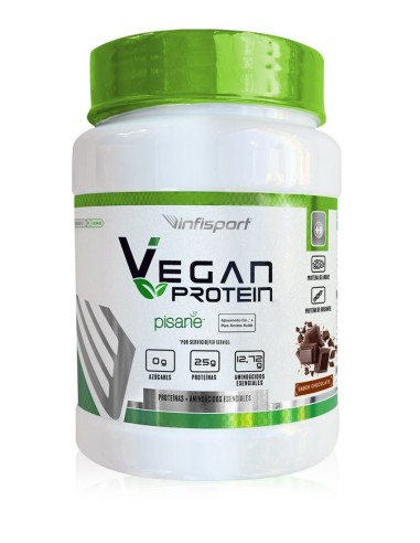 VEGAN PROTEIN CHOCOLATE  612 GR NFISPORT