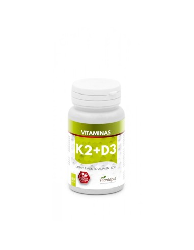 VITAMINAS K2+D3  60 VEGCAP  PLANTAPOL
